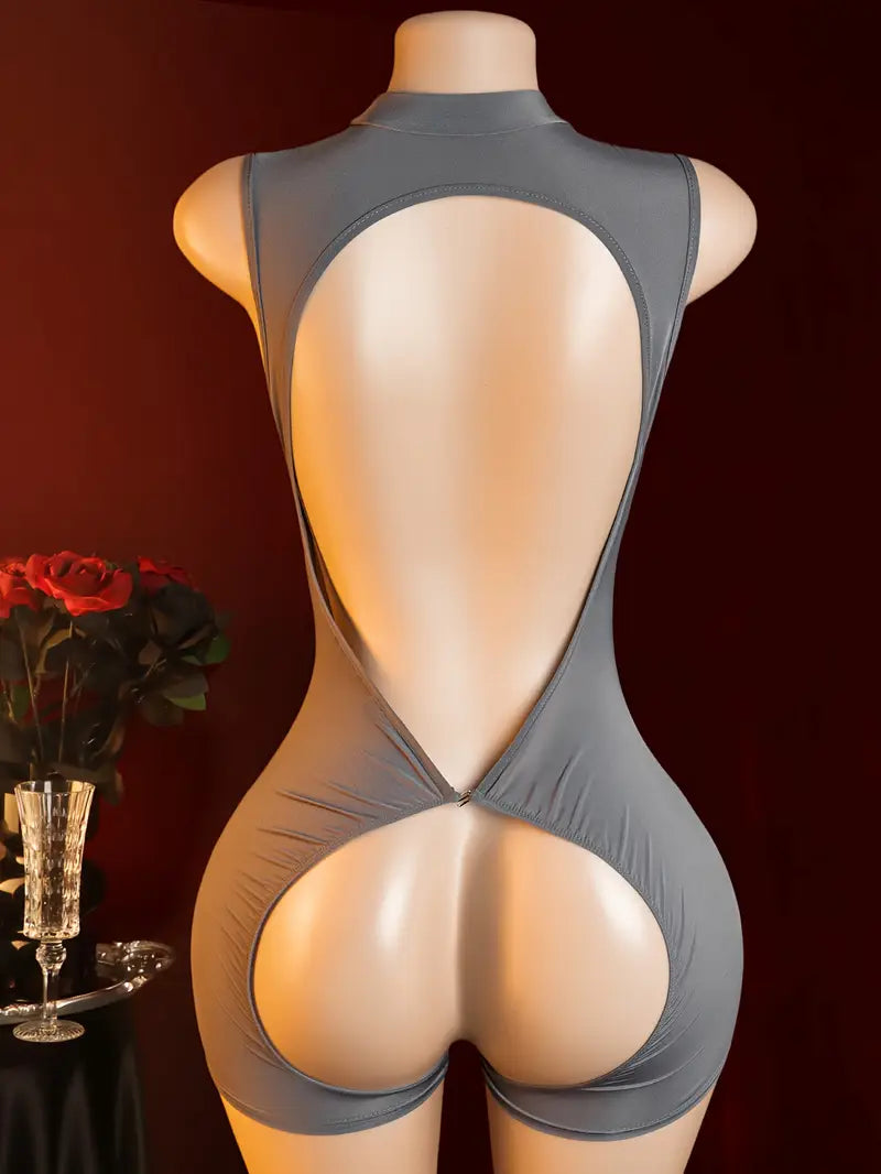 Plus size sex sex fun lingerie exposed chest big open back bodysuit suspender see-through open stalls free temptation tights new pajamas dating robe bed passion suit bold erotic costume exposure exotic seductive lingerie