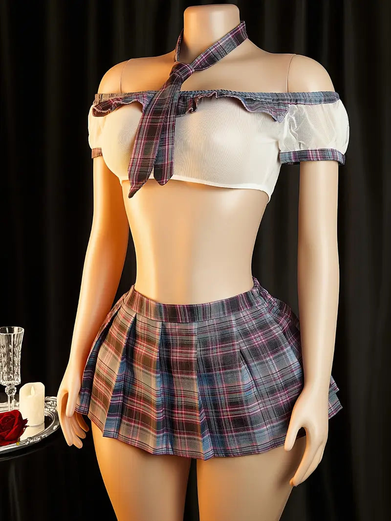 Sexy uniform set Sexy senior uniform JK pure desire uniform temptation date set