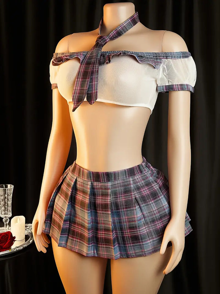 Sexy uniform set Sexy senior uniform JK pure desire uniform temptation date set