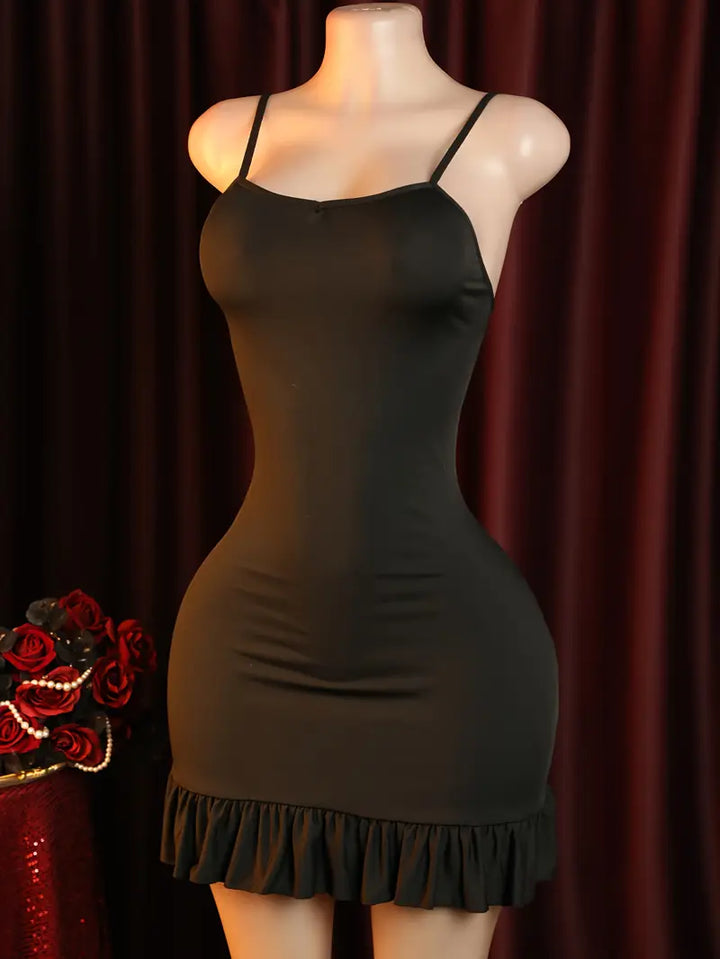Lingerie sexy date battle robe hot backless heart-shaped sheer halter dress sexy secretary uniform bed-friendly nightwear passionate set lost sexy doll dress bold lingerie enticing underwear black bodycon nightdress