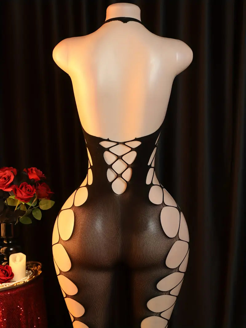 Sexy Bodystocking Fishnet Lingerie Seductive Hollow Outbody Stockings Women Erotic Costume Sexy Bodysuit,Body Stockings