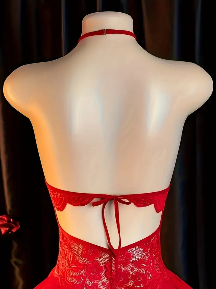 Plus size sex fun lingerie lace wall strap jumpsuit suspender see-through open strap free temptation tights new pajamas date battle robe bed passion suit bold erotic costume exposure exotic seductive lingerie lace-up size adjustable