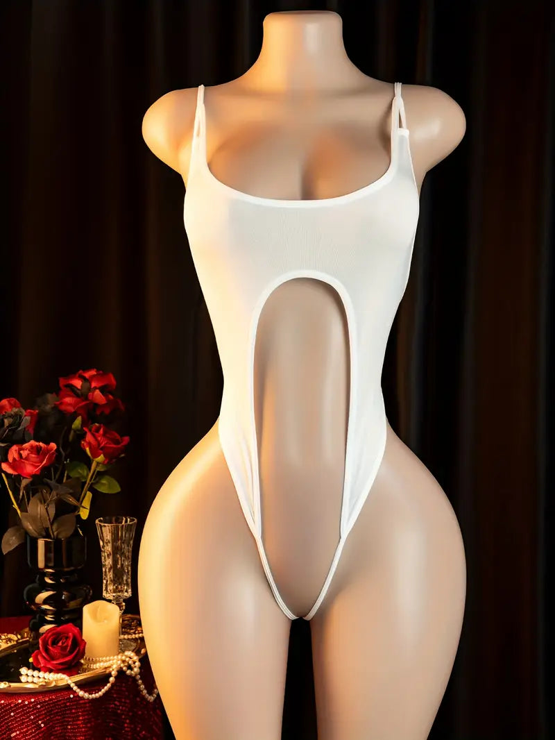 Sexy Lingerie Bodysuit Pure Love Hollow Dresses Uniform Sets Ladies Erotic Costumes Erotic Uniforms Role Play