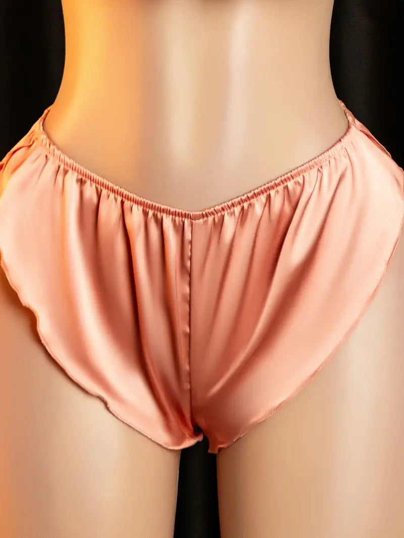 New Sexy Women's Pajamas Pink Sexy Halter Bellyband Pajama Set