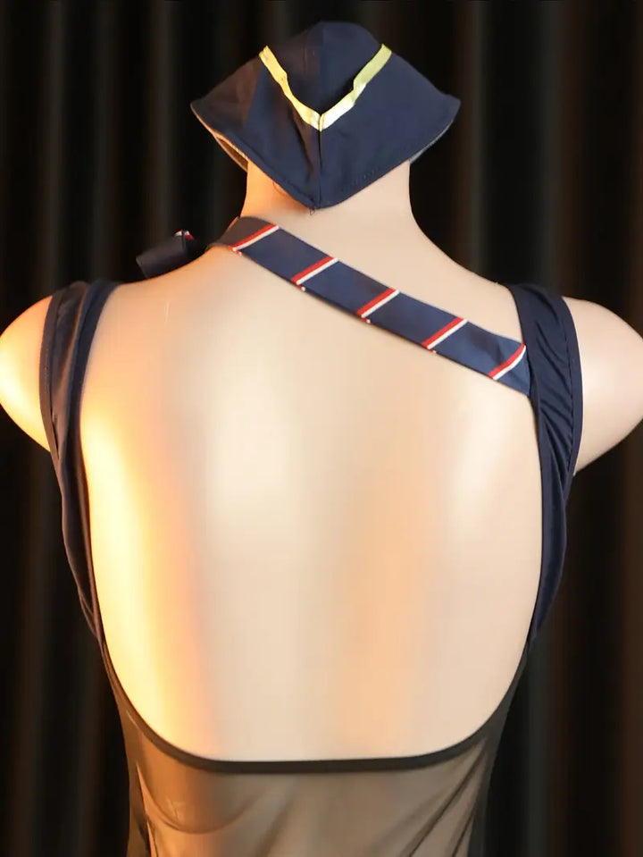 Sexy lingerie and outfit sets: alluring flight attendant uniform dresses, charming robes with thongs, sexy lingerie sets, naughty lingerie, women's hot lingerie, female sexy nightwear, women's sexy underwear.