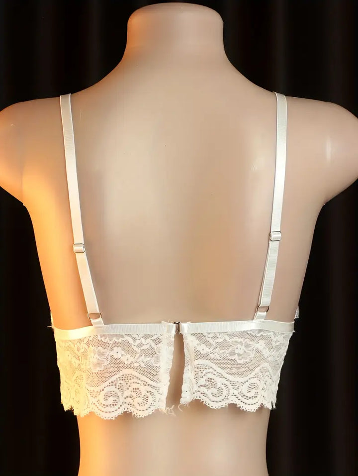 Sexy see-through lingerie set sexy lace camisole split three-point sexy suspender chest see-through pajamas pajamas free passion bra t-pants set new breast-baring bold erotic clothing exposure seductive underwear underwear