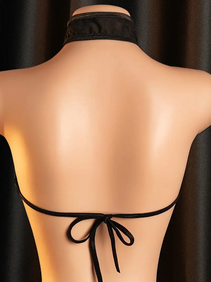 Women Sexy Jumpsuit Lingerie Temptation Jacquard Lace Open Crotch Jumpsuit Women Erotic Clothing Erotic Jumpsuits And Tights Sexy Bodysuit