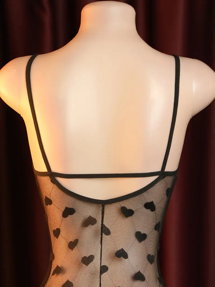 Lingerie sexy date battle robe hot backless heart-shaped sheer halter dress sexy secretary uniform bed-friendly nightwear passionate set lost sexy doll dress bold lingerie enticing underwear black bodycon nightdress
