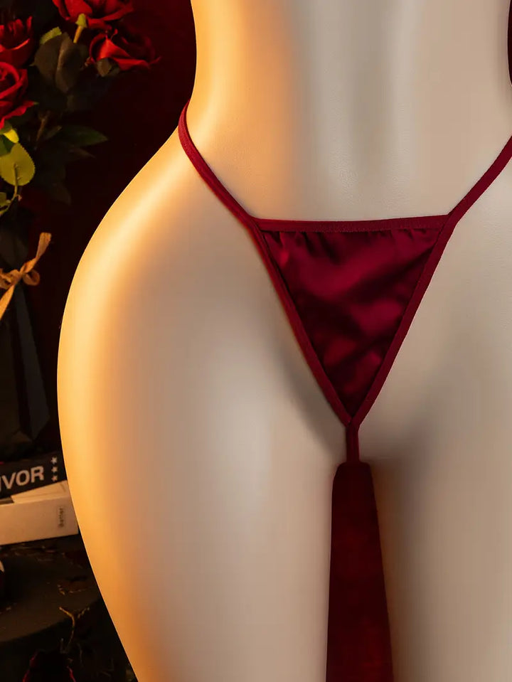 Plus size sexy lingerie sheer lace side tie lost slinky nightgown pure desire revealing chest temptation small bust date waist hollow sleepwear set bed passion no removal battle robe bold lingerie exposing exotic alluring outfits adjustable tie sizes.