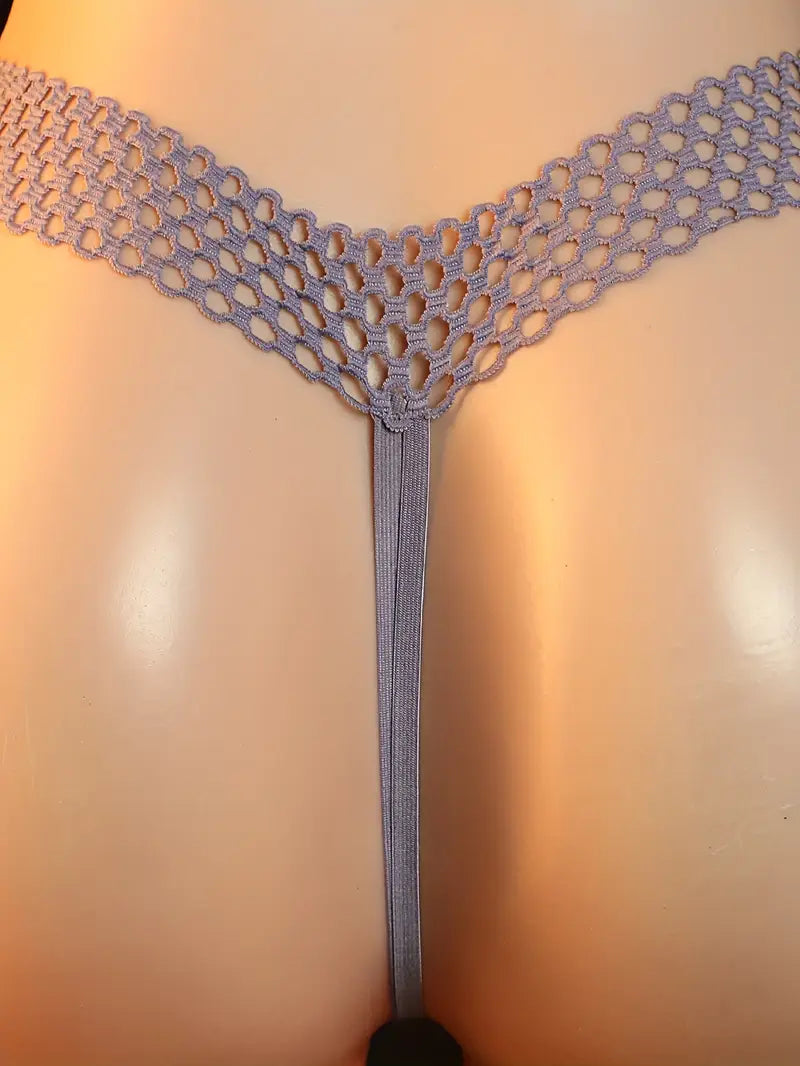Sexy Panties Seductive Lace Bow Hollow Panties Ladies Erotic Bottoms Sexy Triangle Panties